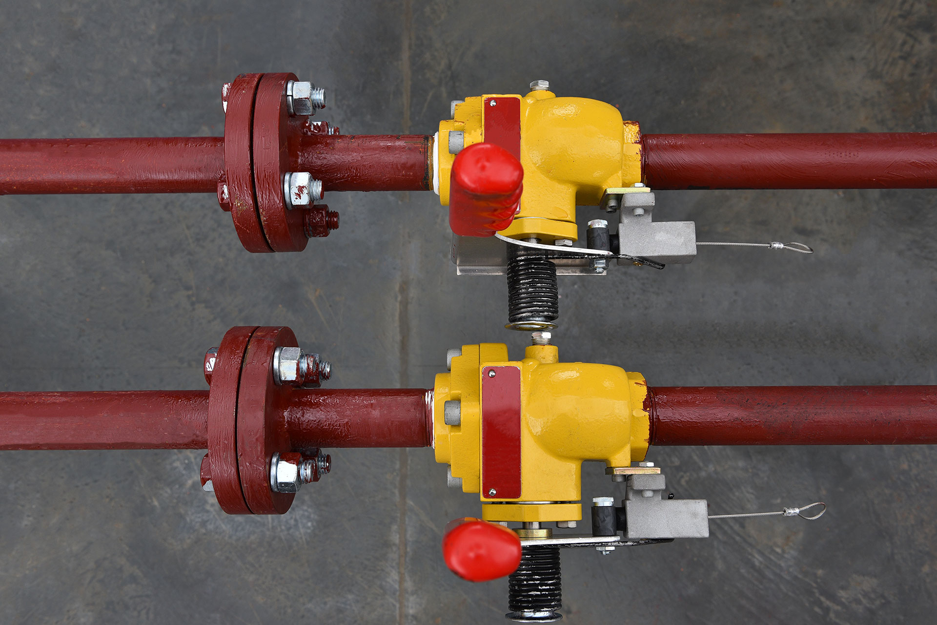 emergency shutoff valve for earthquakes